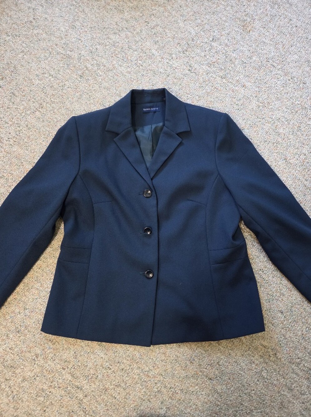 Karen Scott Dark Teal Blazer